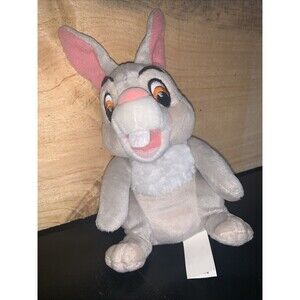 Walt Disney's Bambi "Thumper the Rabbit" Plush 8in. Great  Beanie